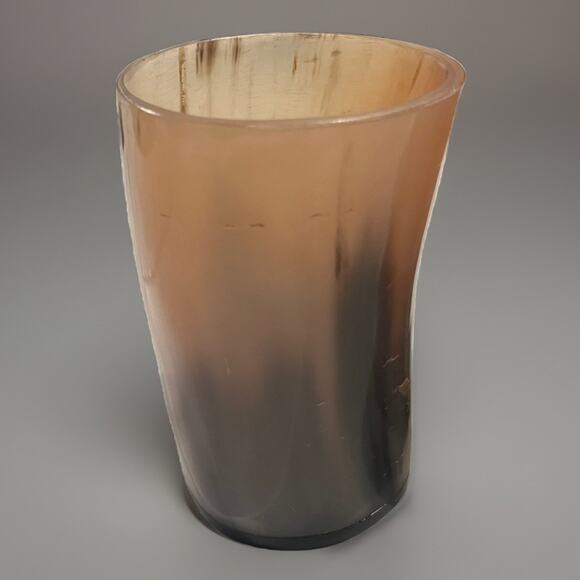 4 VTG Horn Drinking Cups Mugs Steins Shot Beer Wine Viking Ale Glasses Medieval - Picture 2 of 7